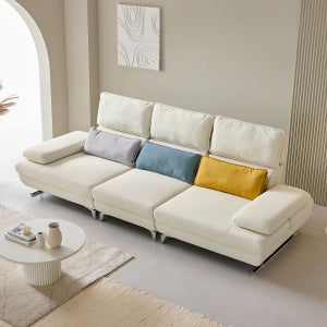 몬트디자인 메이지 4인용 신소재 로스 원단 스윙 소파