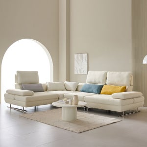 몬트디자인 메이지 코너형 신소재 로스 원단 스윙 소파