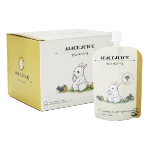 앨리스 아기 주스 박스 어린이음료 착즙 배도라지, 80ml, 20개