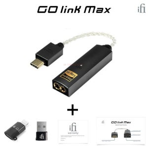 ifi go link max DAC 아이파이 고링크 이어폰 꼬다리 1년보증AS