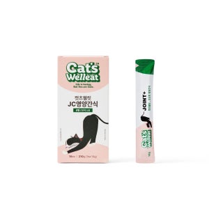 캣츠웰릿 고양이 스틱 관절 건강 JC영양간식 조인트케어