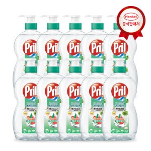 헨켈 주방세제 프릴 용기 허브 700ml, 10개