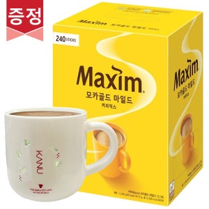 동서식품 맥심 모카골드 커피믹스 240T+윈도우머그