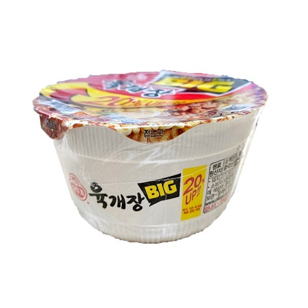 오뚜기 육개장 사발면 104g 24개