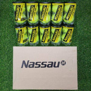 낫소 짜르투어 테니스공 캔볼 시합구 올코트 2개입, 36개