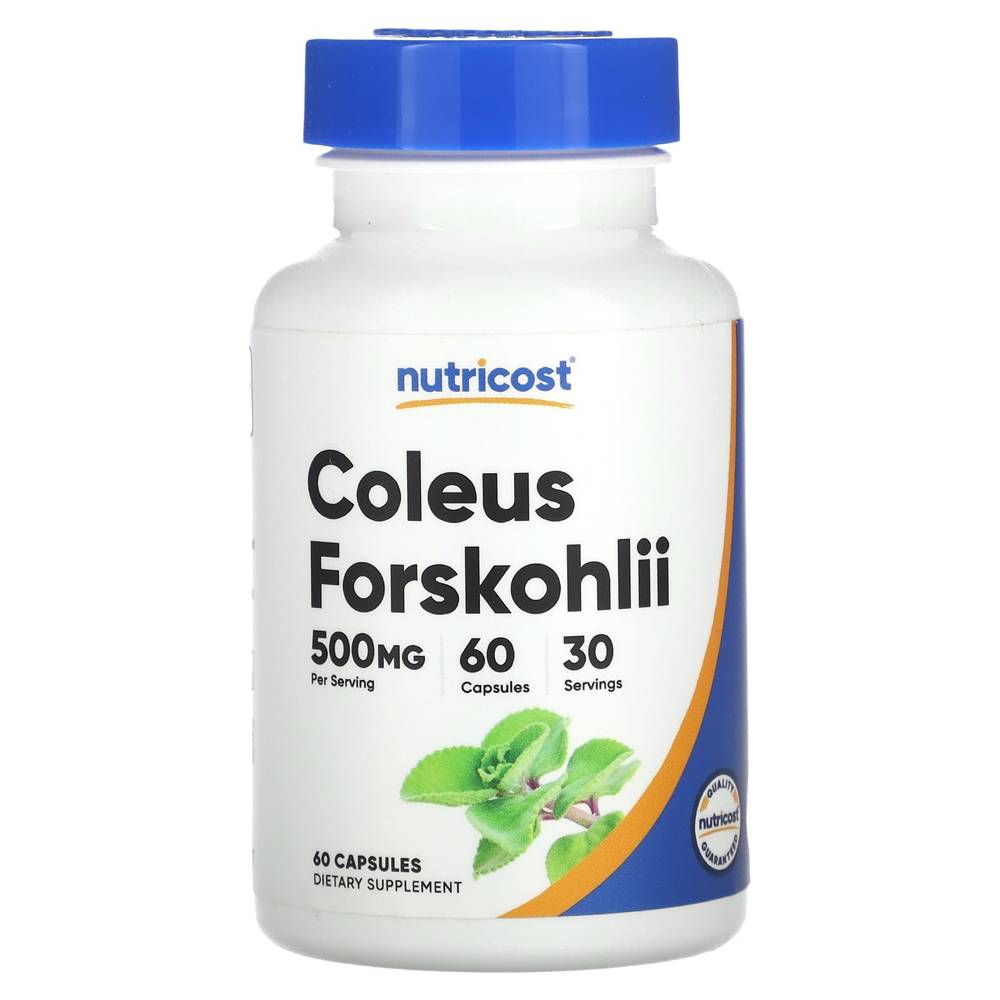 뉴트리코스트 <b>Coleus Forskohlii</b> 500mg 60캡슐