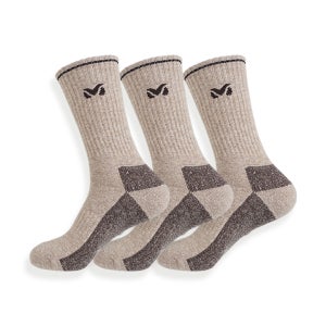 밀레 울 등산양말 남성용 두꺼운 쿠션 장목 3켤레 트레킹 작업 양말