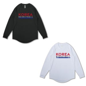 UNDERDOG 코리아캐쥬얼셔츠 - 국대 긴팔티셔츠 웜업 롱슬리브 슈팅져지 농구유니폼