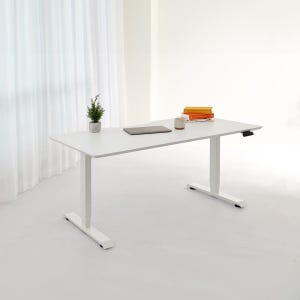 베넷 듀얼모션데스크 전동높낮이조절책상1400