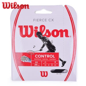 윌슨 WRR-9435 피어스 CX 블랙 10m 배드민턴 스트링 거트