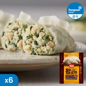 동원 개성 왕교자 만두 494g 4봉+김치 왕교자 494g 2봉