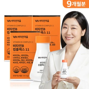[9개월분] 비타민마을 11중 복합기능성 고함량 비타민B 컴플렉스 11 90정, 3개