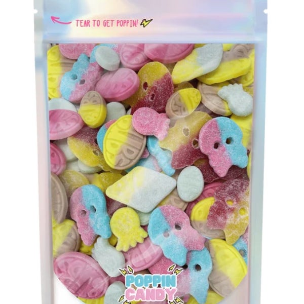 스웨디시 젤리 팝핀캔디 800g 대용량 스웨덴 법스 BUBS 믹스
