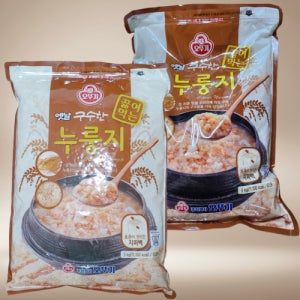 오뚜기 옛날 구수한 끓여먹는 누룽지 3kg 2개