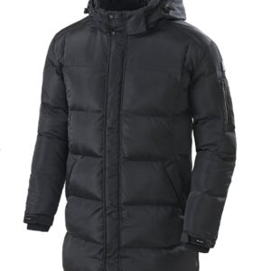 마크 겨울 작업복 웰론 롱패딩 롱파카 옆트임 작업 야외 단체 회사 블랙 MK-4072