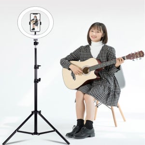 삼각대 링라이트 면접 조명 유튜브 라이트 개인 방송 조명