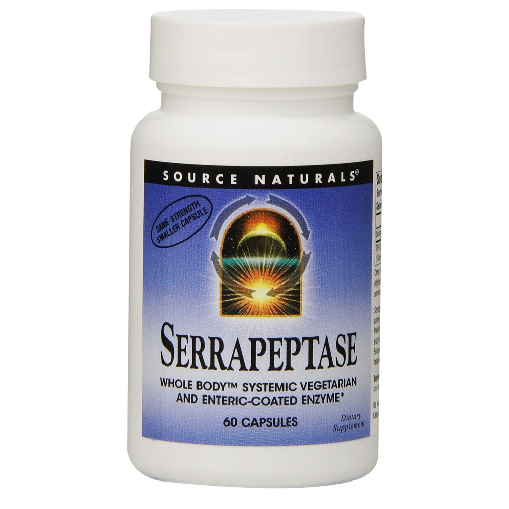 Source Naturals Serrapeptase 세라펩타제 60정배송품질보증