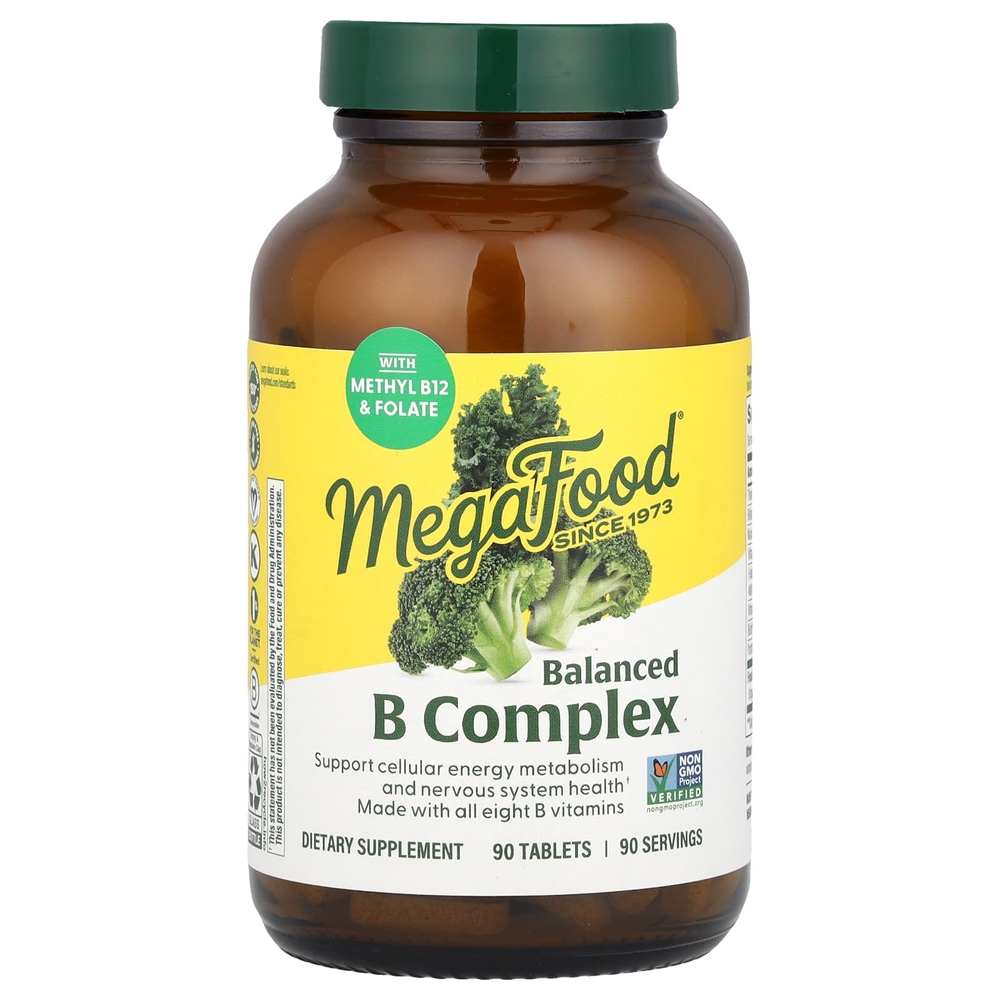 <b>매가푸드 엽산</b>400mcg 비타민B군 90정