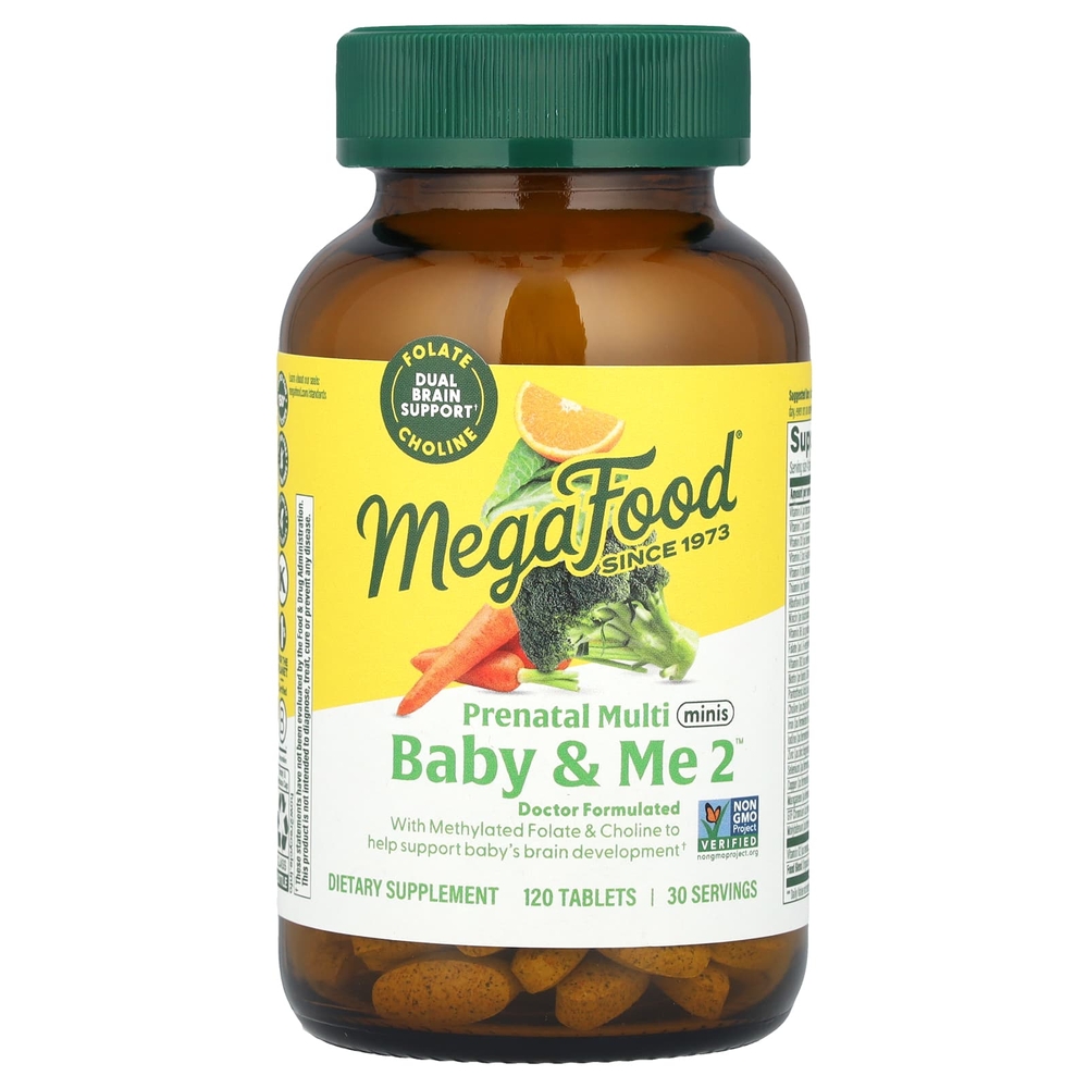 <b>메가푸드 엽산</b> 612mcg 멀티비타민 120정
