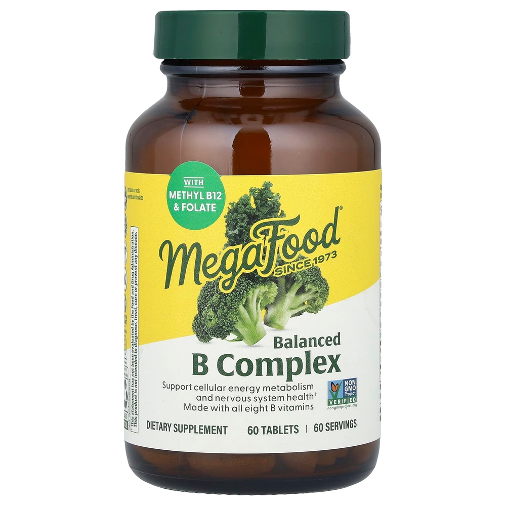 <b>메가푸드 엽산</b> 400mcg 비타민B 60정