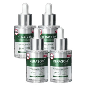 케라좀 큐어 솔루션 알파 문제성 발톱 손톱 의약외품 30ml, 4개