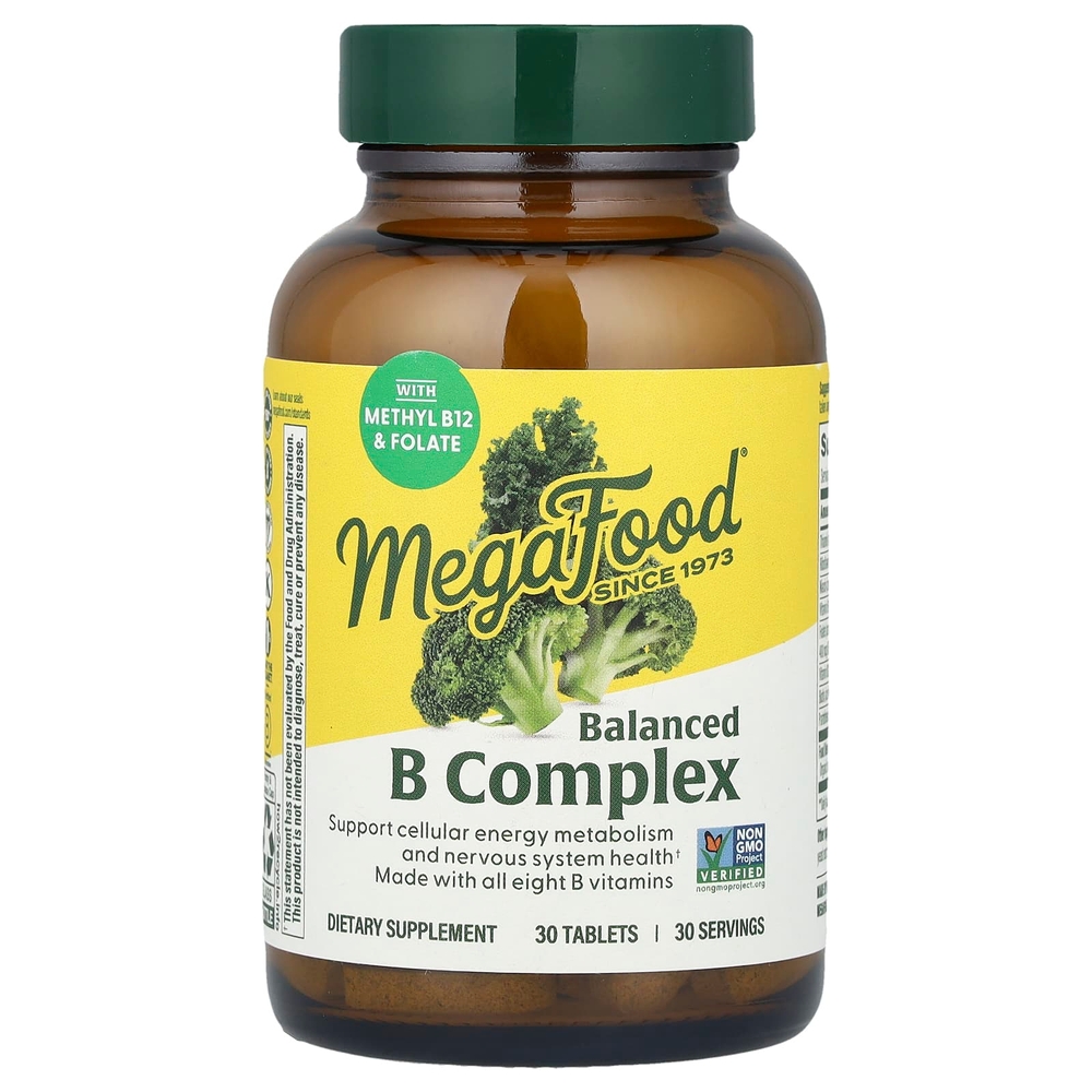 <b>매가푸드 엽산</b> 400mcg 비타민B 30정