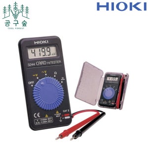 히오끼 멀티테스터기 디지털 테스터 포켓형 HI-3244-60
