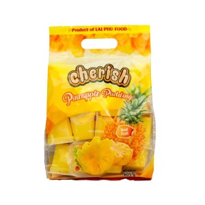 베트남 체리쉬 파인애플 푸딩 과일 젤리 Cherish 405g
