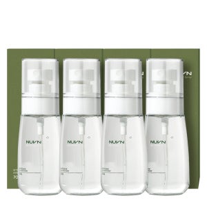 누븐 섬유 탈취제 룸스프레이 탈취 정전기방지 스프레이 휴대용 풀숲향, 70ml, 4개