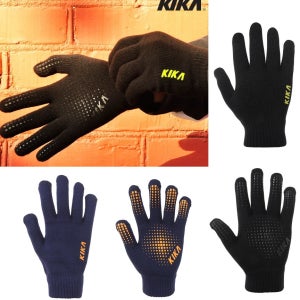 키카 트레이닝 니트 방한 축구 장갑 미끄럼방지 터치 논슬립장갑