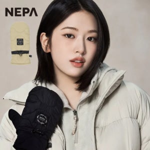 네파 겨울 공용 써모퍼프 미튼 패딩 방한 벙어리장갑 남성 여성 7KF8112