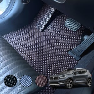 볼보 XC40 발매트 에르블록 카매트 고무 방수 바닥 발판 1열 운전석+조수석 맞춤제작