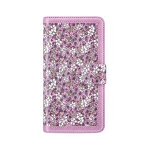 LG X6 2019 LM-X625N 카드 지퍼 플라워 지갑 케이스 릴리