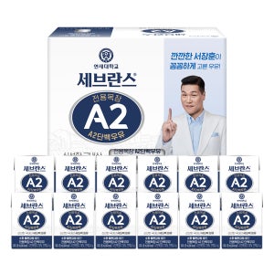 연세우유 세브란스 A2단백우유(멸균) 125ml, 12개