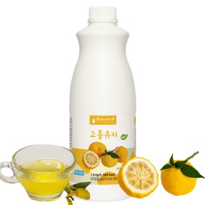 엔칸토 고흥유자 음료베이스 1.8kg 에이드 카페 음료 대용량 QTY(1.8KG)14061
