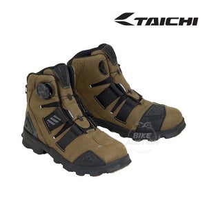 RS타이치 RSS010 드라이마스터 컴뱃 슈즈 - 스웨이드 브라운 오토바이 바이크슈즈