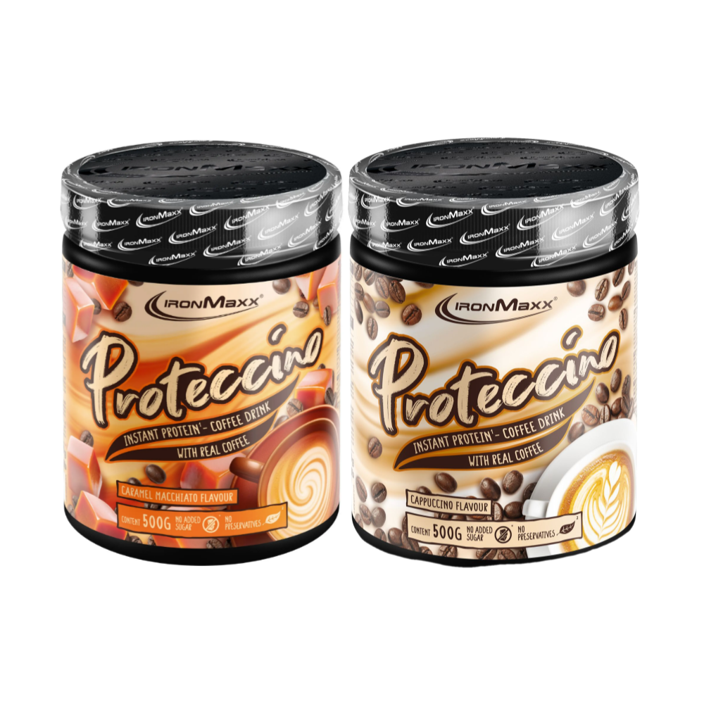 독일 <b>아이언맥스</b> 리얼 커피 프로티치노 500g 프로틴 X2 패키지