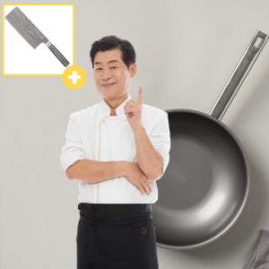 클래딘 이연복 리얼 티타늄 궁중팬(satin) 22cm