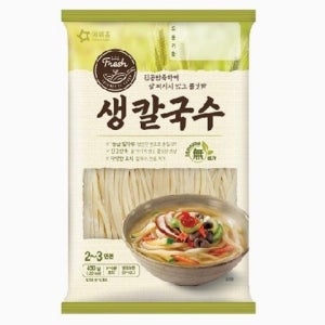 냉장 아워홈 생칼국수 450g 1BOX (15입)