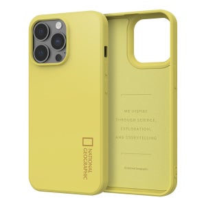 내셔널지오그래픽 팔레트 컬러 케이스 레몬옐로우, 아이폰14 플러스