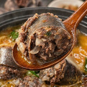 유비푸드 초간편국밥 간편국 캠핑 냉동국밥 얼큰 병천식 순대국, 210g, 1개