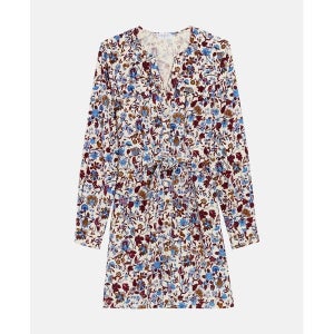 끌로디 피에로 셔츠웨이스트 드레스 CFPRO01815 Burgundy