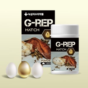 지렙해치 산란보조제 80g 녹십자 G-REP HATCH 파충류 눈꽃알 에그바인딩 mbd 크레 도마뱀