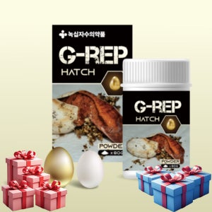 지렙해치 산란보조제 80g 녹십자 G-REP HATCH 파충류 눈꽃알 에그바인딩 mbd 크레 도마뱀