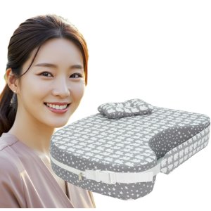 분유 높은 수유쿠션 출산 후 산모선물 신생아 필수템 D자형