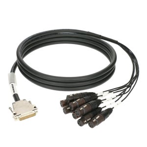 클로츠 디서브 아날로그 케이블 25pin 수 8x XLR암 TAN08DF 5m, 1개