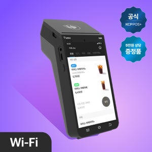 KCP POS+ 무선 카드단말기 애플페이 포스기 KCP 터미널 더 블랙 체리포스 WIFI