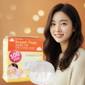 모유수유 티슈 패드 출산 후 산모 산후조리 선물 신생아 필수템 100매입