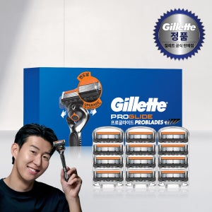질레트 프로글라이드 매뉴얼 면도날 12입
