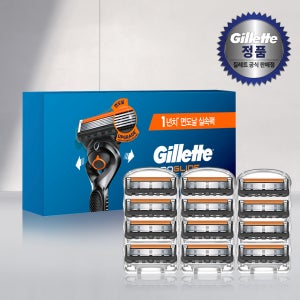 질레트 2024 프로글라이드 매뉴얼 면도날 12입